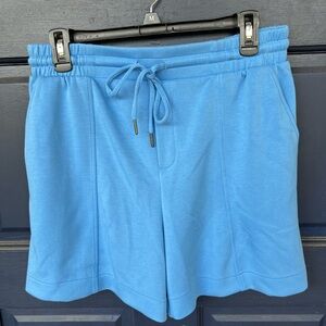 Simply Vera Vera Wang Light Blue Drawstring Athletic Shorts